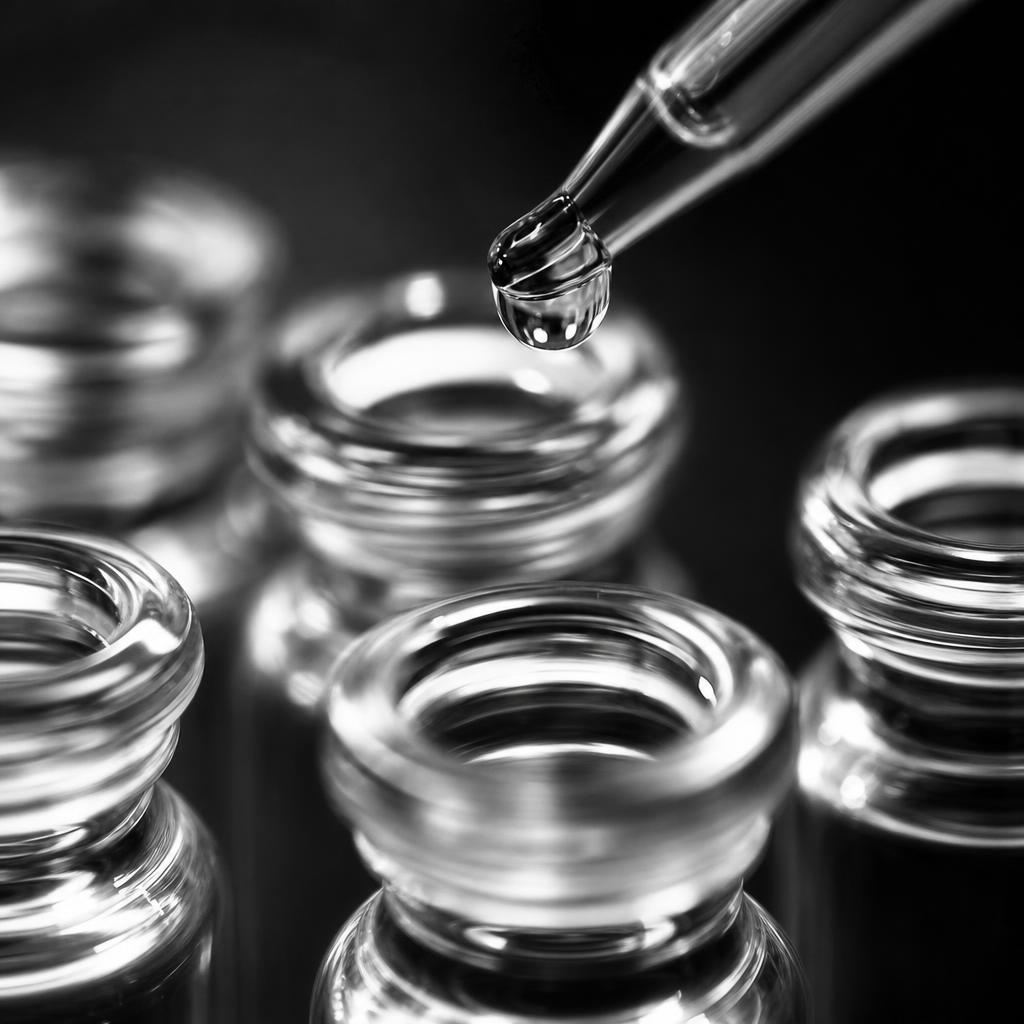 Advanced diagnostic blood panels prepared in a calm clinical setting